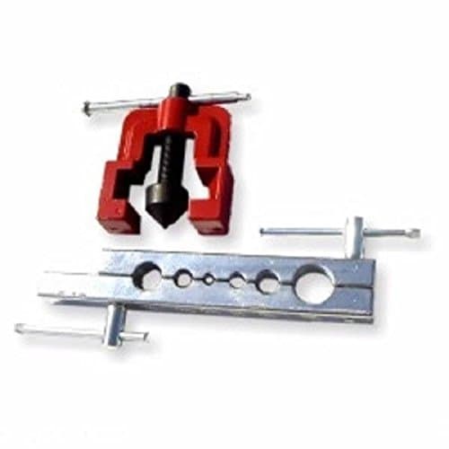 2pc Tubing Pipe Flaring Tools Set Kit Dies 3/16-5/8 Flare Tubing Brake Line