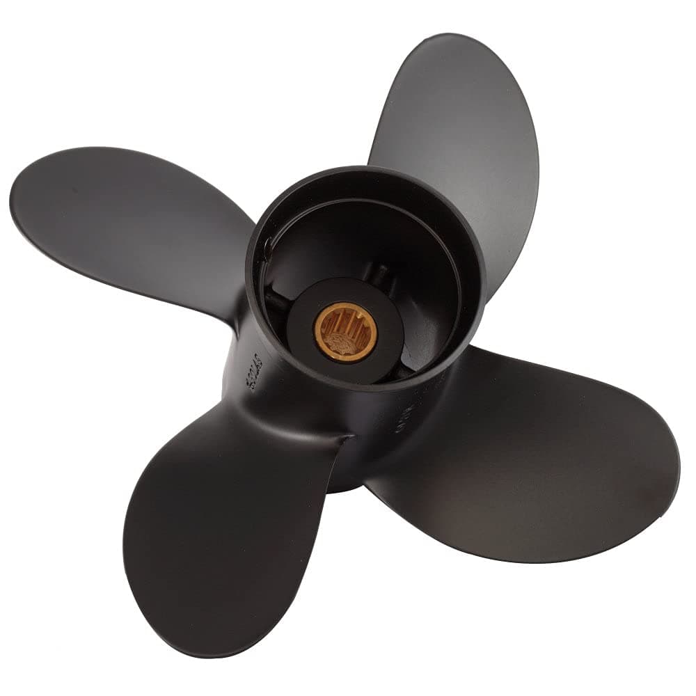 Solas Science & Engineering Solas 2113-093-09 Amita 4 Aluminum 4-Blade Propeller - RH, 9.25" Diameter x 9" Pitch x 13-Spline