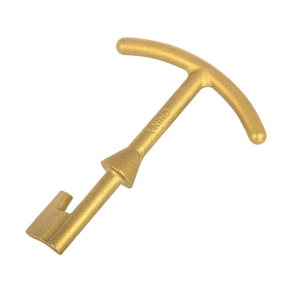 EFIELD Water Meter Box Key, Brass Made, 5.5-inch Length,(TOOL034)