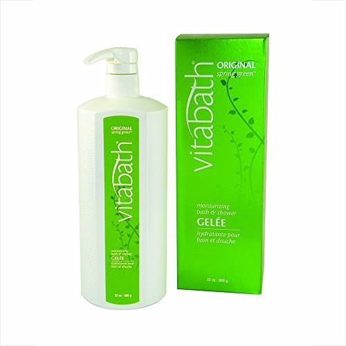 Vitabath Moisturizing Bath & Shower Gelee, Original Spring Green 32 oz (900 g)