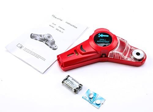 Navegando Multipurpose Laser Level Drill Tools Dust Collector, Hands-Free Measuring Alignment and Drilling Support Cordless for Picture Hanging Building Construction