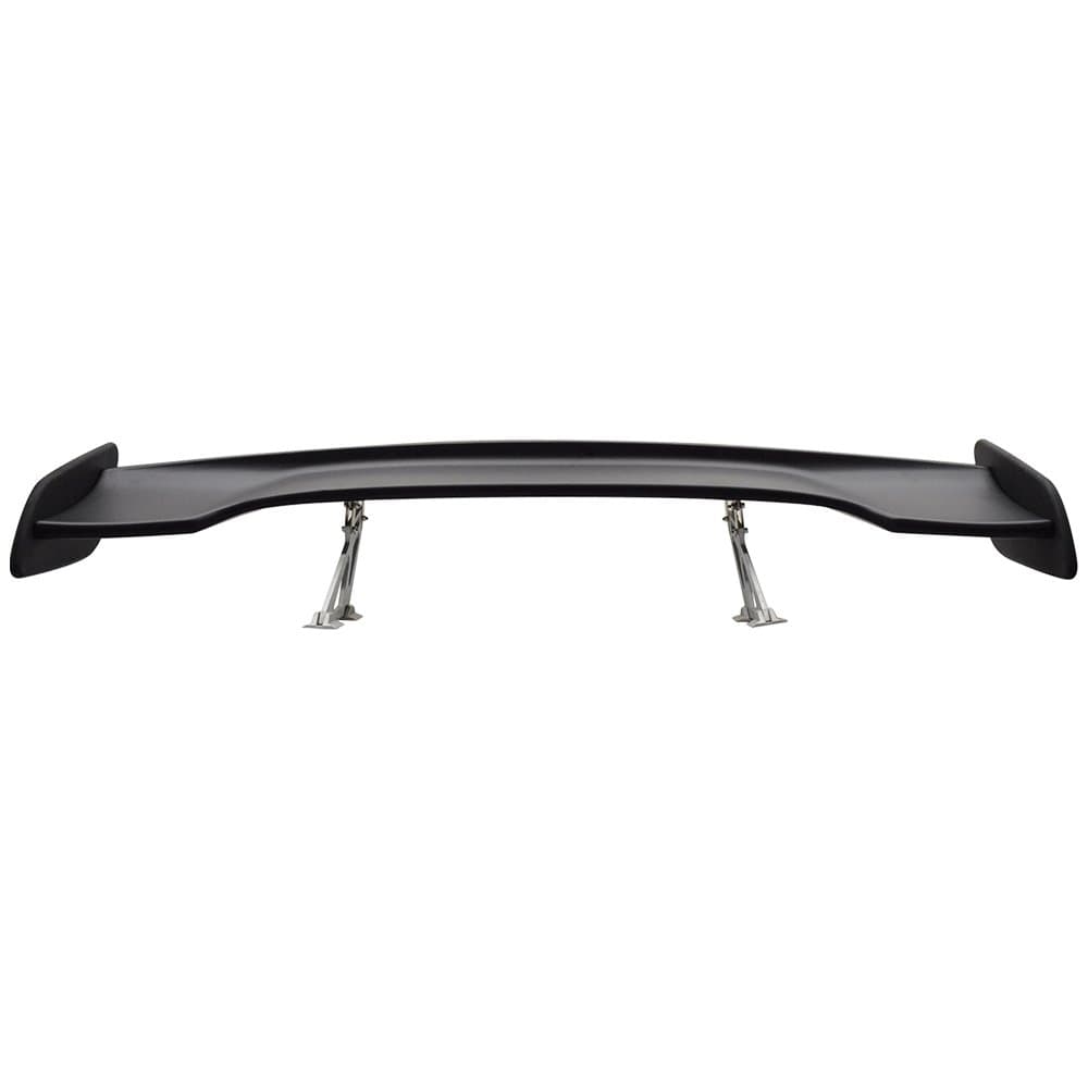 57" High Stand Rear GT Wing ABS Black Trunk Spoiler