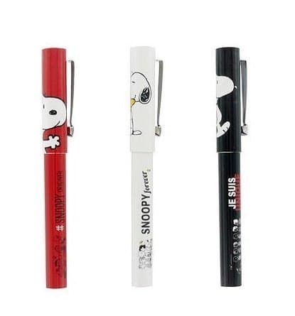 Peanuts – Snoopy Ballpoint Pen – Black/Red/White (Sold Individually Random Colour)