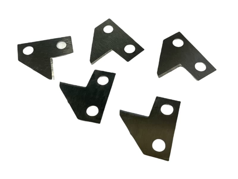 IMC PC1 PC2 MODEL POTATO CHIPPER CUTTING KNIVES SMALL BLADES SET OF 5 BLADE