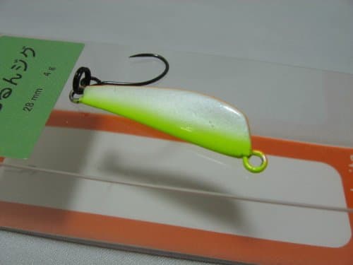 North Craft Micro baits PURURUN JIG 28mm 4g Chart Back