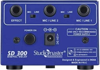Studiomaster SD 300 with ECHO/DELAY Digital Sound Mixer