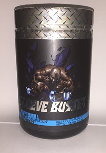 Sleeve Buster | Pump Formula 30 Servings | Blue Muthaf*cking Raspberry | Iron Addicts Brand | CT Fletcher