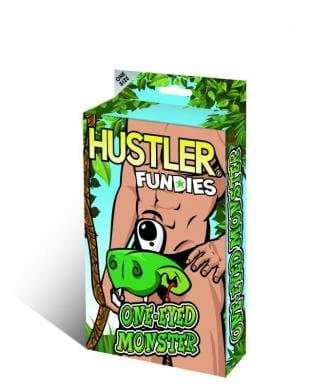 Hustler Fundies NU17 - 8 Inch One Eyed Monster Python Snake Thong - One Size