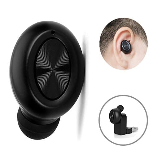 YIku True Wireless Mini Bluetooth Earbuds Magnetic Charging In-Ear Headphones Ultra-Light Headset for Android and IOS Smartphones