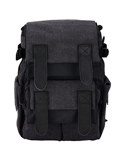 Peacechaos Camera bag Camera backapck Waterproof Covert Dslr Rolltop Backpack/15.6 Inch Laptop Compartment