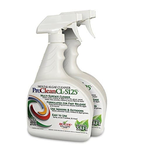 ProClean CL-5125 Mold Mildew Algae Cleaner and Remover 32oz twin pack