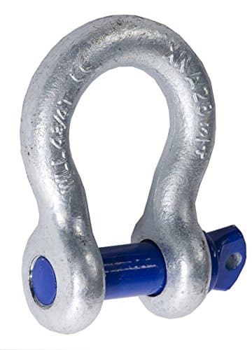 Tested Screw Pin Bow Shackle 0.75T