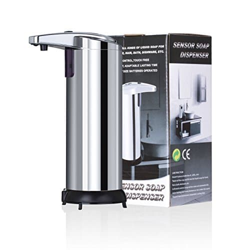 Hands Free Automatic Ir Sensor Stainless Steel Dispenser Touchless Soap Liquid