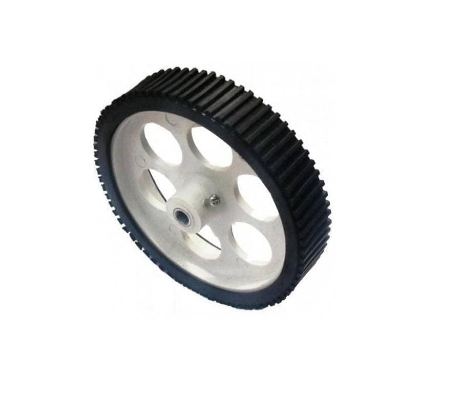 Mifra Electronics | Robot Wheels | Robot Wheel-10cm Diameter-6mm Hole-Big size
