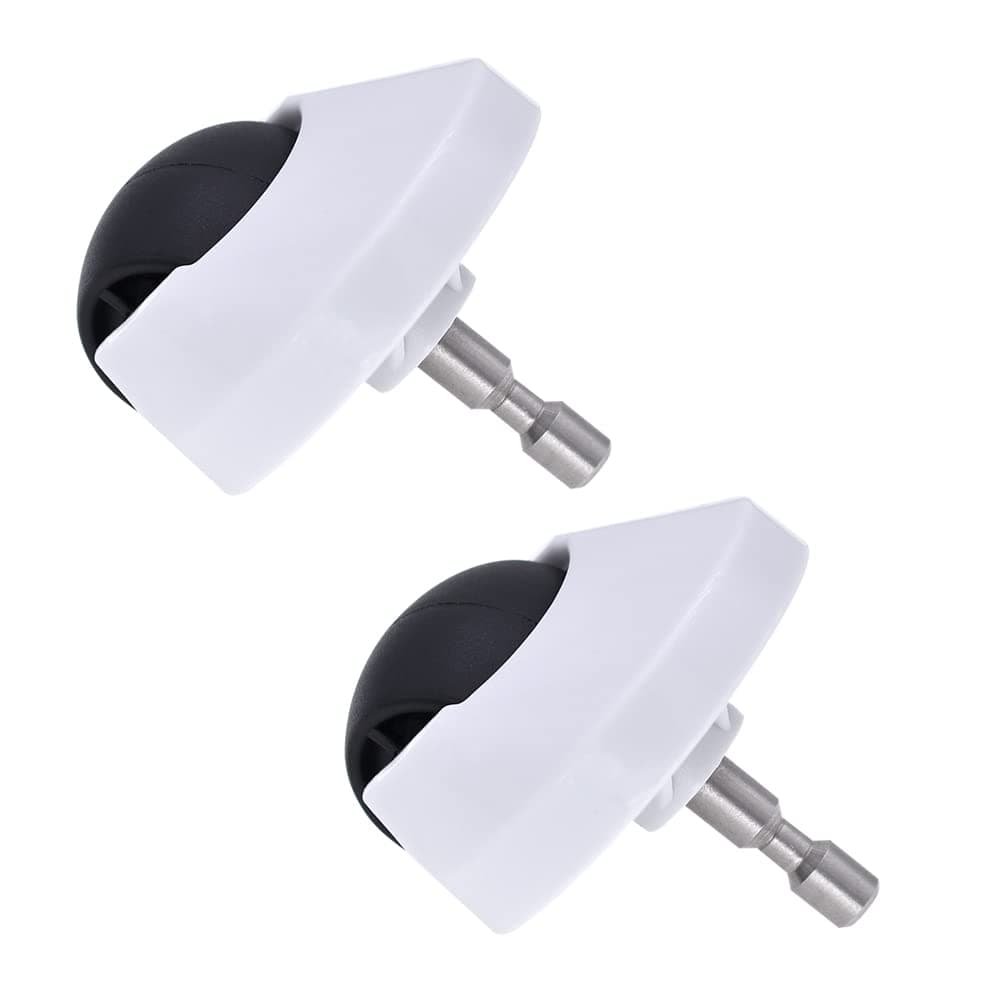Neutop Replacement Front Wheel Caster Ball Compatible with Roborock S6, S6 Pure, S5, S50, S4, E4, E35, E25, E20, C10, Robot Vacuums, 2-Pack.