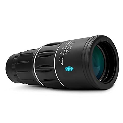 Compact 16 X 52 Spotting Monocular Close Focus Compact Zoom Portable Telescope for Camping, Surveillance, Game Hunting and More