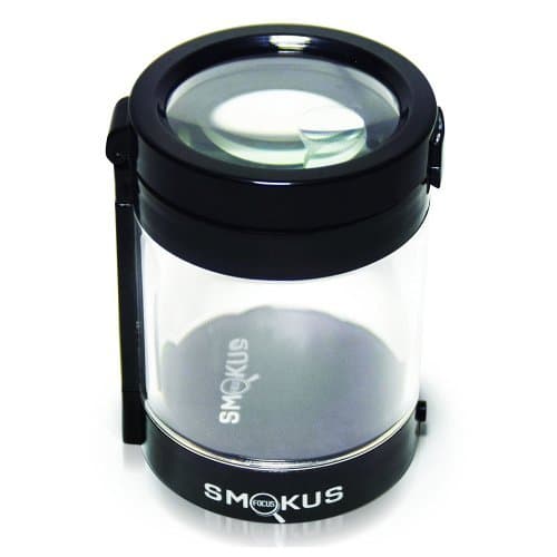 Smokus Focus Luxury Herb Storage Container Stash Jar (Black)
