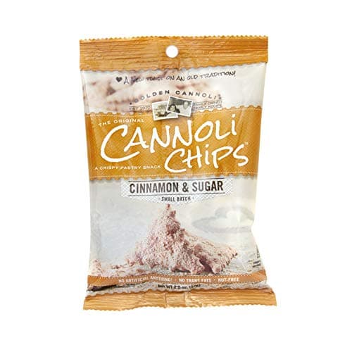 The Original Cannoli Chips, 10ct Single Serving Case (Cinnamon Sugar)