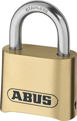 ABUS 180IB/50 Nautilus Lock, Gold, Combination Lock, Resettable