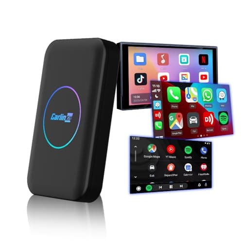 Carlinkit Tbox LITE S (Upgrade), 5-in-1 Superior Android Ai Box with 4+32GB HDMI Output, Comes with Google Play Store/Netflix/YouTube in-Car Entertainment System, Certified with Google GMS