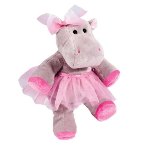 Douglas Toy Lulu Grey Hippo