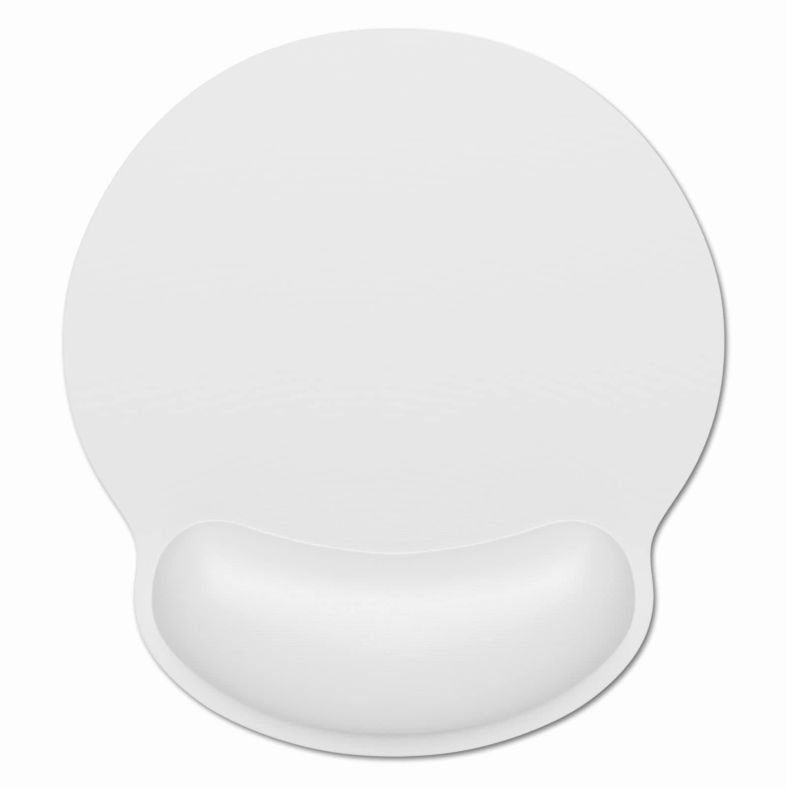 Dapesuom Ergonomic Mouse Pad with Wrist Support, Comfortable Memory Foam Wrist Rest for Easy Typing Pain Relief, Cute Computer Gaming Desktop Mouse Mat with Non-Slip Base for Laptop, Office, Gray