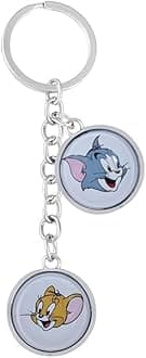 Stainless Steel Car Keychain - Universal Keychain for Car, Bike, Home, Office | Durable Birthday Gift for Friends, Men, Women | Metal Keyring