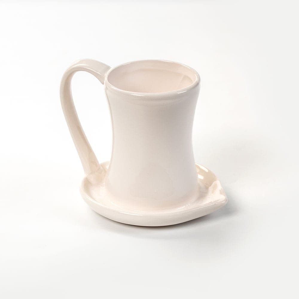 Ceramic Bacon Cooker Cup Microwave Kitchen Gadget Oven Safe Less Grease Save