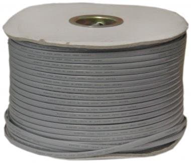 6 Conductors, 26 AWG, Silver Satin, Bulk Cable, Stranded, 1000 ft
