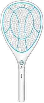 Fly Zapper Electric Fly Killer: Fly Swatter Electric Bug Zapper Racket Bat Electronic Mosquito Insect Killer Indoor USB Rechargeable 3000V