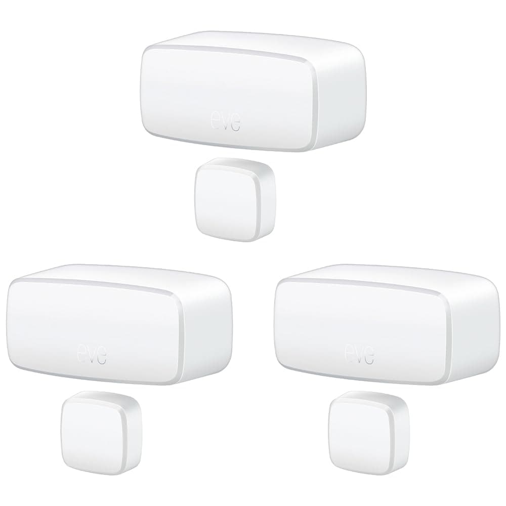 Door & Window (Matter) 3 Pack – Smart Contact Sensor for Doors & Windows, Open/Closed State, Automatic Control of Accessories, Matter Over Thread, Apple Home, Alexa, Google Home, SmartThings