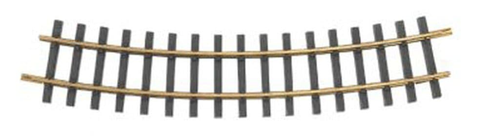 BACHMANNIndustries Large "G" Scale Universal Brass Track with 5' Diameter Curve (12 per Box)