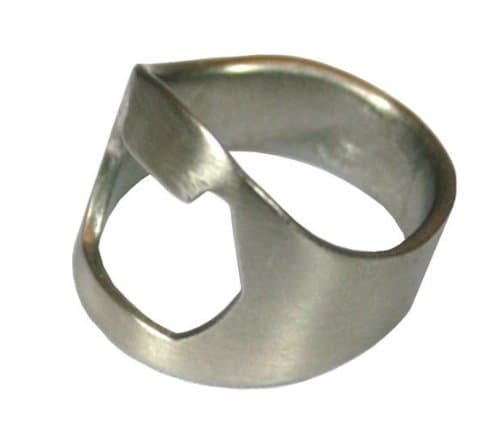 Ring Thing Bottle Opener: Stainless Steel