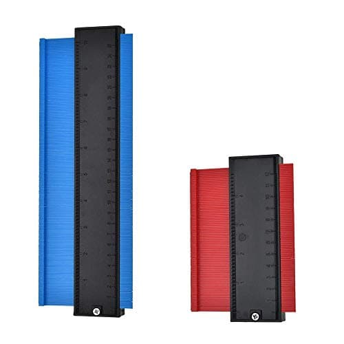 Angle Template Tool, Upgraded Universal Angularizer Ruler,Aluminum Alloy Multi Angle Ruler Measuring for Handymen Builders Craftsmen Carpenters Roofers Tilers DIY-ers