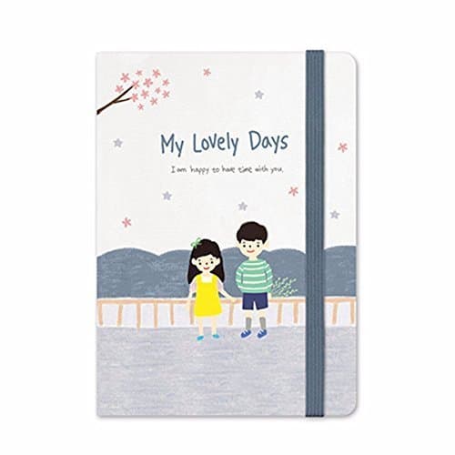 2016 My Lovely Day Diary Any Year Planner Journal Notebook Agenda Scheduler Memo with sticker - You & Me by Korean Planner