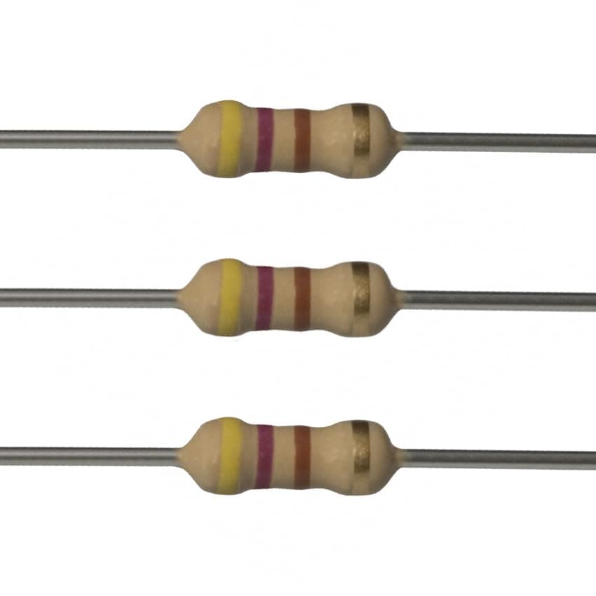 E-Projects 10EP512470R 470 Ohm Resistors, 1/2 W, 5% (Pack of 10)