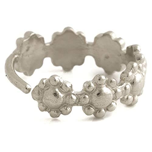 Unique 925 Sterling Silver Ring Nose Piercing Hoop Ear Piercing Handmade Body jewelry for women 20g 8mm Diameter Fits Cartilage Helix Daith Rook Tragus by Alagia