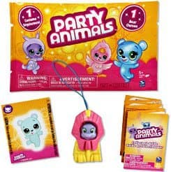 Party Animals Single FOIL Figure Pack 1 Random Bear 1 Random Costume