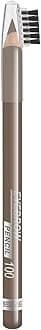 Luxvisage Long-Lasting Natural Looking Smudge-Proof Powdery Eyebrow Pencil (Color 100, Taupe)