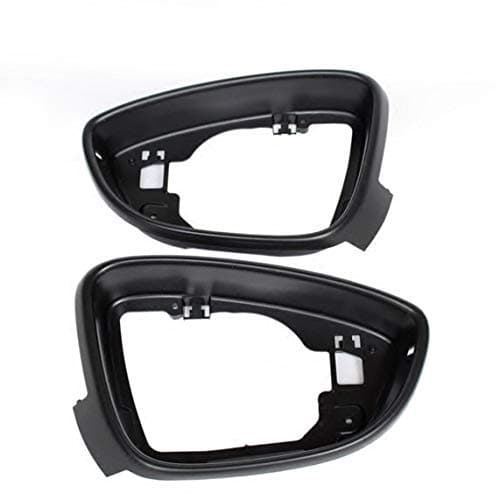 Left & Right Side Mirror Housing Frame Trim for VW Passat b7 CC Jetta MK6 Beetle EOS Scirocco - (Color: Pair)
