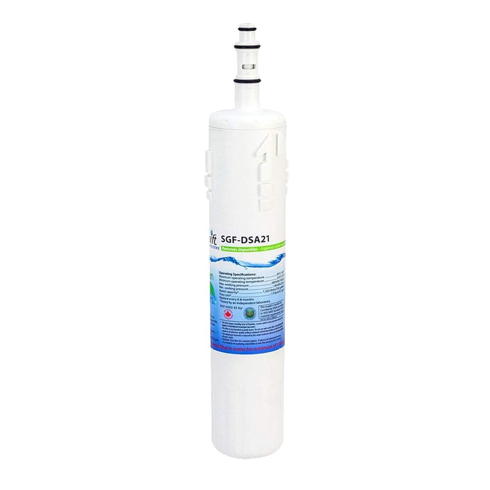 SGF-DSA21 Replacement water filter for Samsung DA29-00012A,DA29-00012B, DA61-00159A,DA29-0003B,EFF-6006A-8 by Swift Green Filters (1pack)