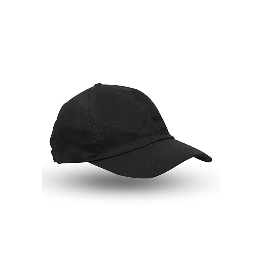 Plain Classic & Adjustable Baseball Cap for Unisex, Black