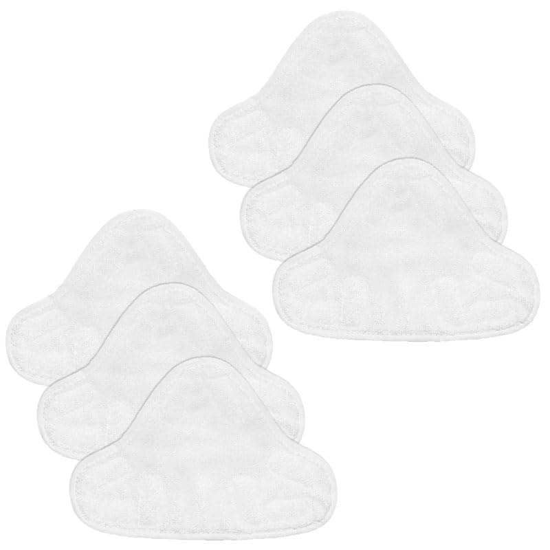 6 Packs Microfiber Steam Mop Replacement Washable Pads Compatible with H2O X5