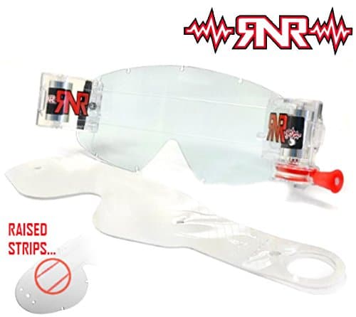 RNR Rip 'N' Roll TVS Roll Off System to fit Fox Main Motocross Goggles
