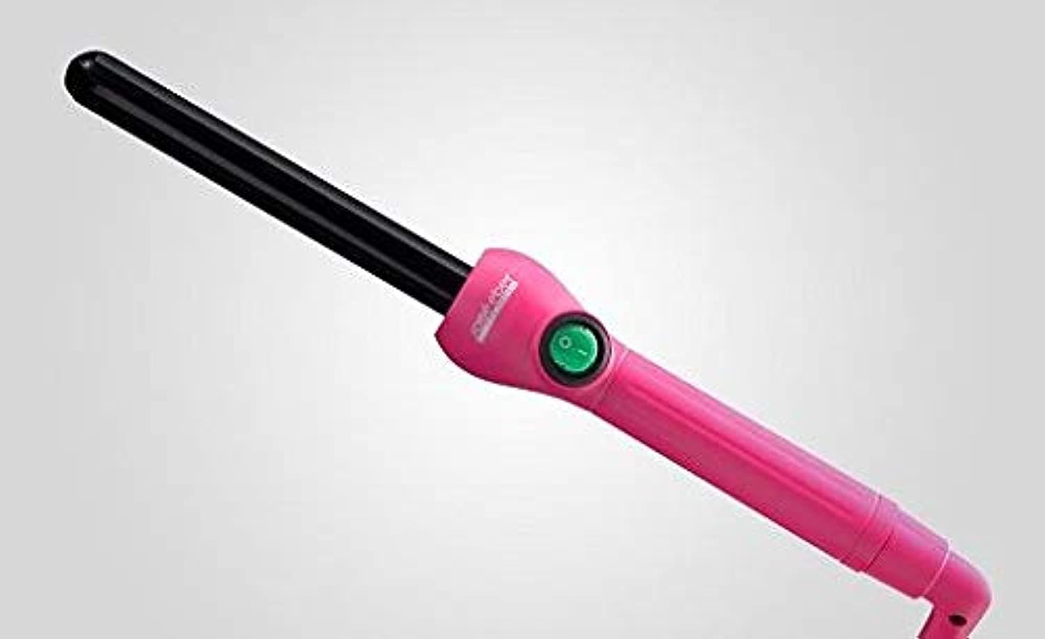 Jose Eber ProStyle Clipless Hair Curler - Negative Ions Curling Iron - Ceramic Curling Wand for Stunning Beach Waves & Long Lasting Hair Curls - From Beverly Hills to the World