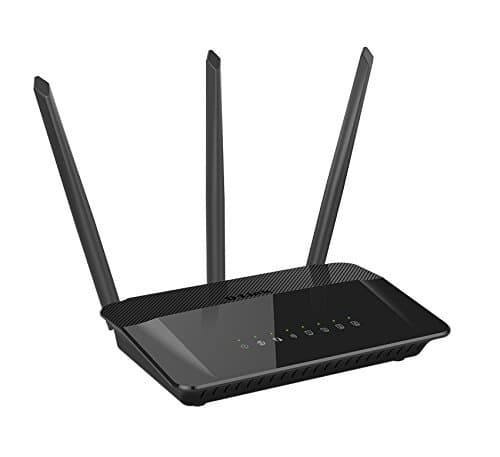 D-Link DIR-859 External Antenna Wireless Router, Black (Renewed)