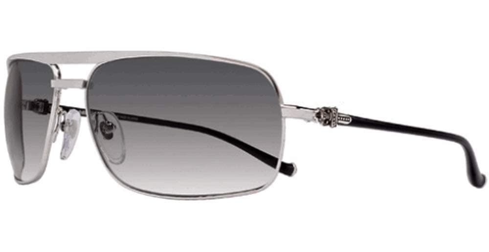 Chrome Hearts Bait BS Sunglasses Brushed Silver