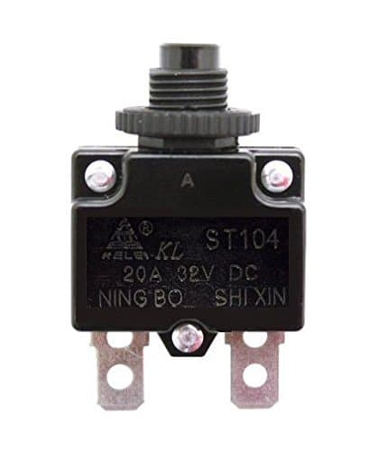 Razor 20A Reset Switch for E100, E200, E300, eSpark, Pocket Rocket, Ground Force, Ground Force Drifter, Mini Chopper