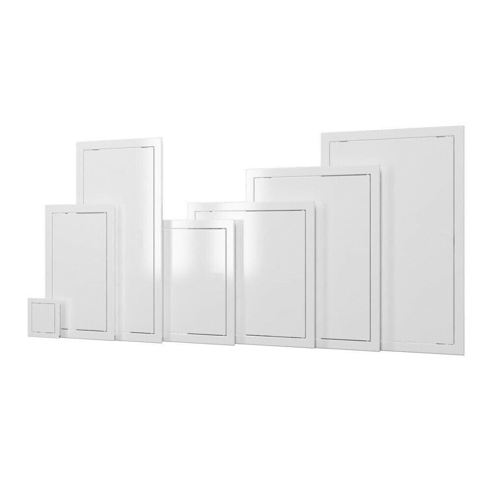 White Access Panel 400mm x 400mm ABS Plastic Inspection Door Revision Hatch Flap