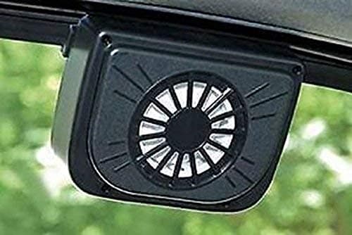 Auto Cool- Solar Powered Ventilation Fan Keeps Your Parked Car Cool (Multi Colored)